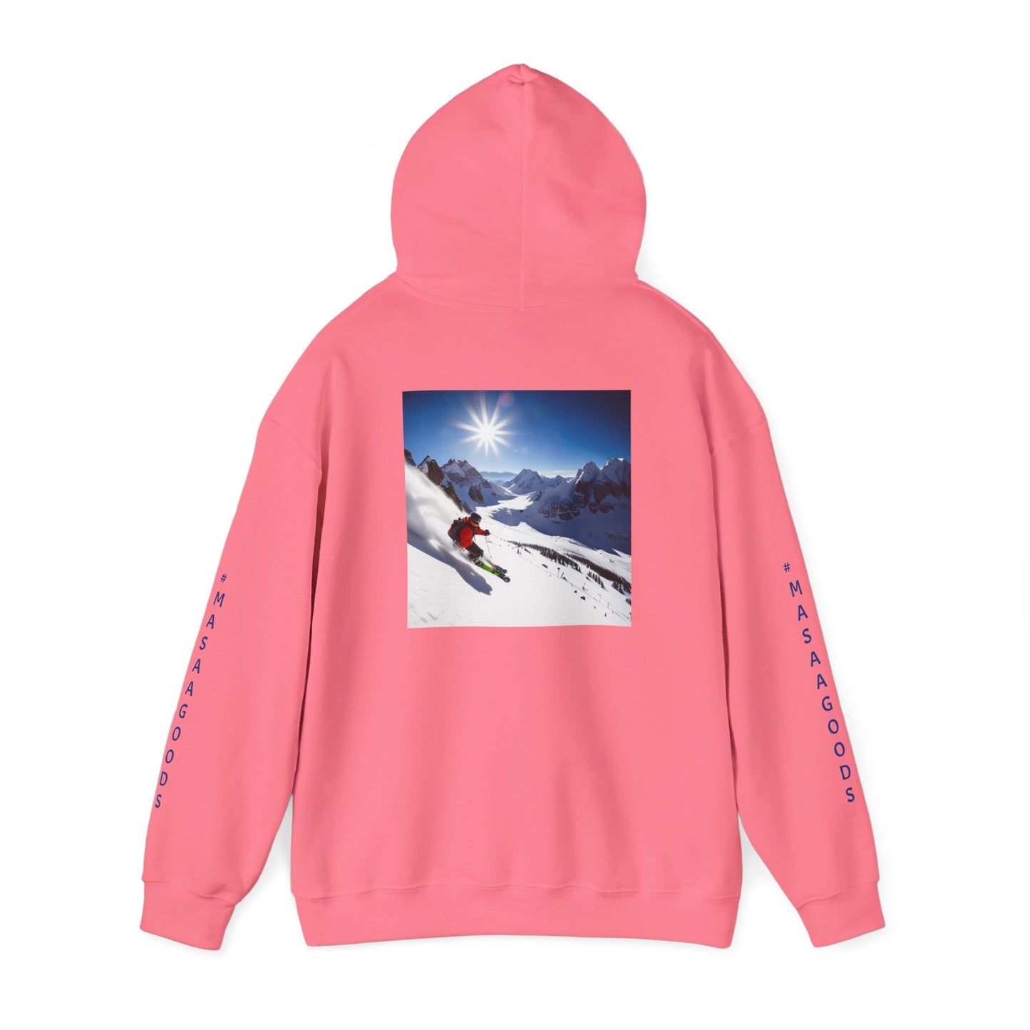 Skiing Sweatshirt - Make Skiing Affordable Again Saying - Bluebird Powder Day