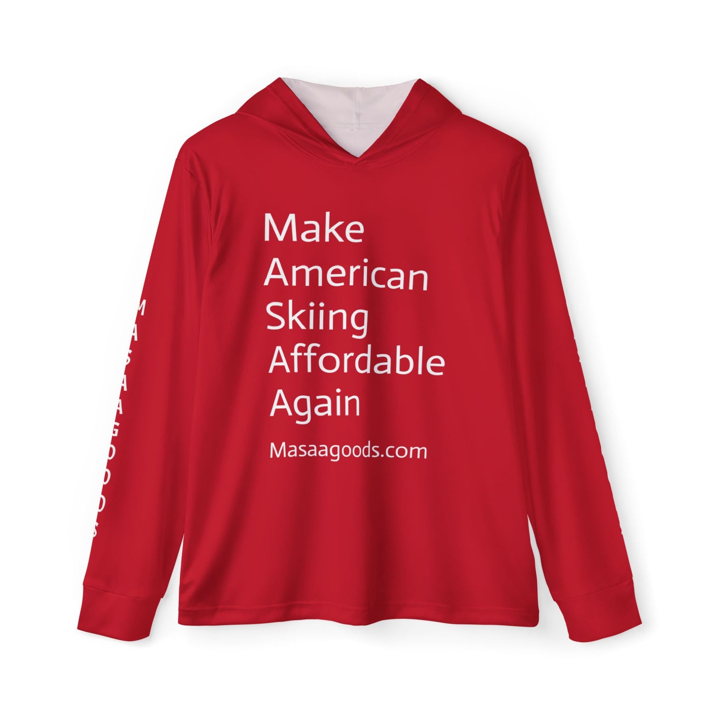Sports Hoodie 'Make American Skiing Affordable Again'