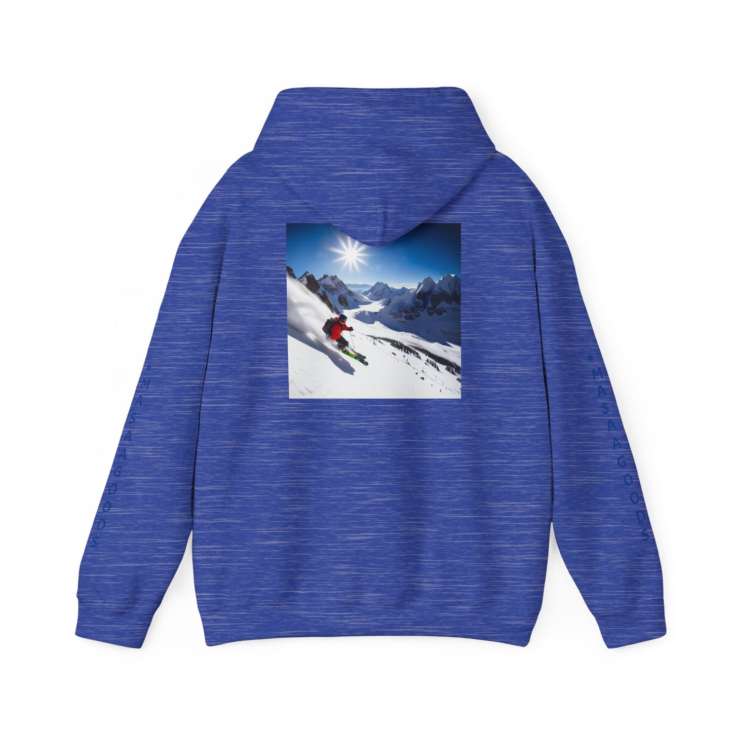 Skiing Sweatshirt - Make Skiing Affordable Again Saying - Bluebird Powder Day