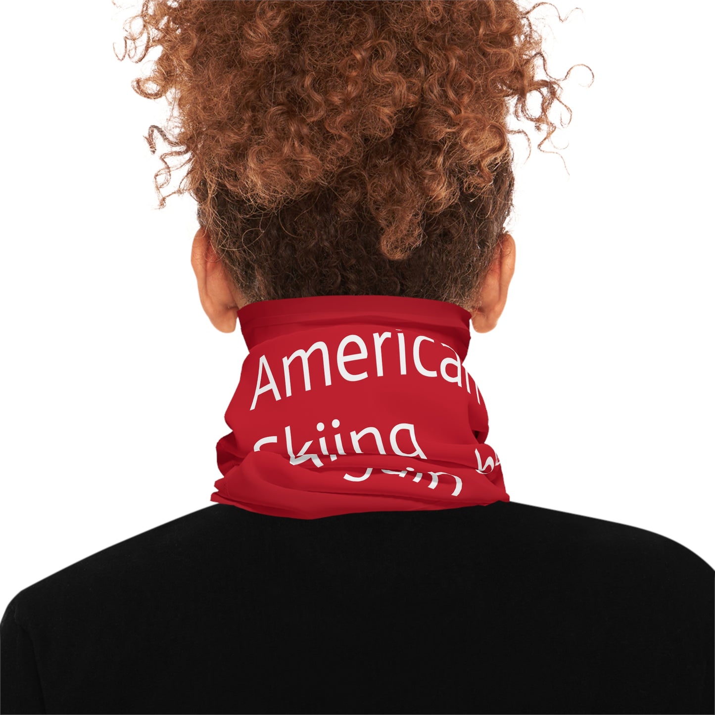 Neck Gaiter - Make American Skiing Affordable Again Statement Design