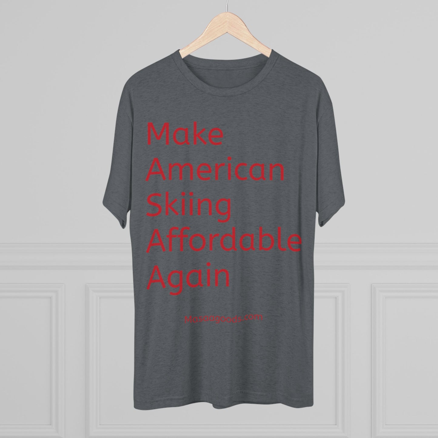 Ski Tee - Make American skiing affordable again