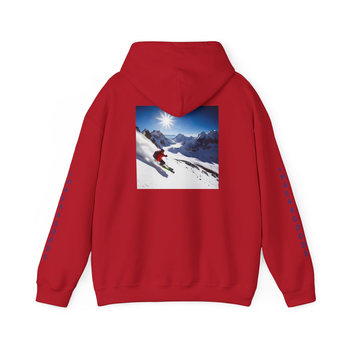 Skiing Sweatshirt - Make Skiing Affordable Again Saying - Bluebird Powder Day