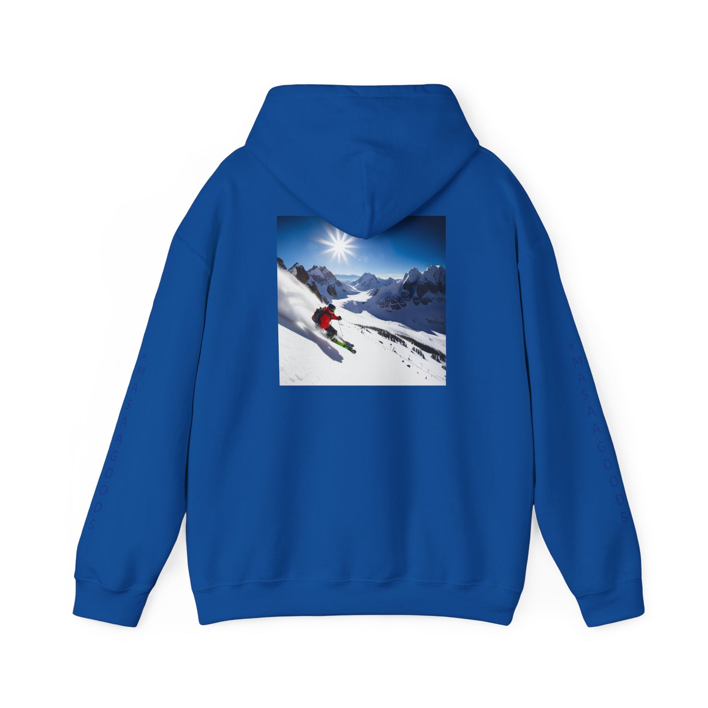 Skiing Sweatshirt - Make Skiing Affordable Again Saying - Bluebird Powder Day
