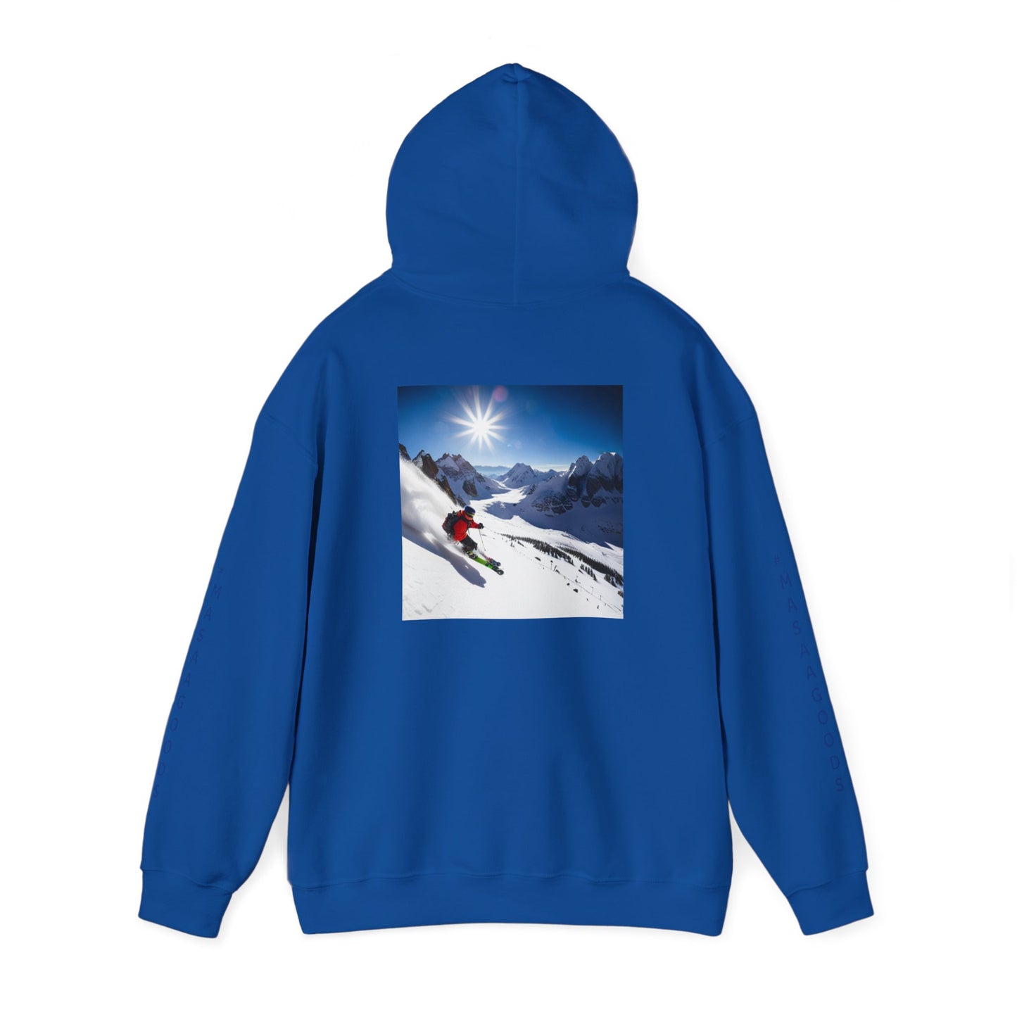 Skiing Sweatshirt - Make Skiing Affordable Again Saying - Bluebird Powder Day
