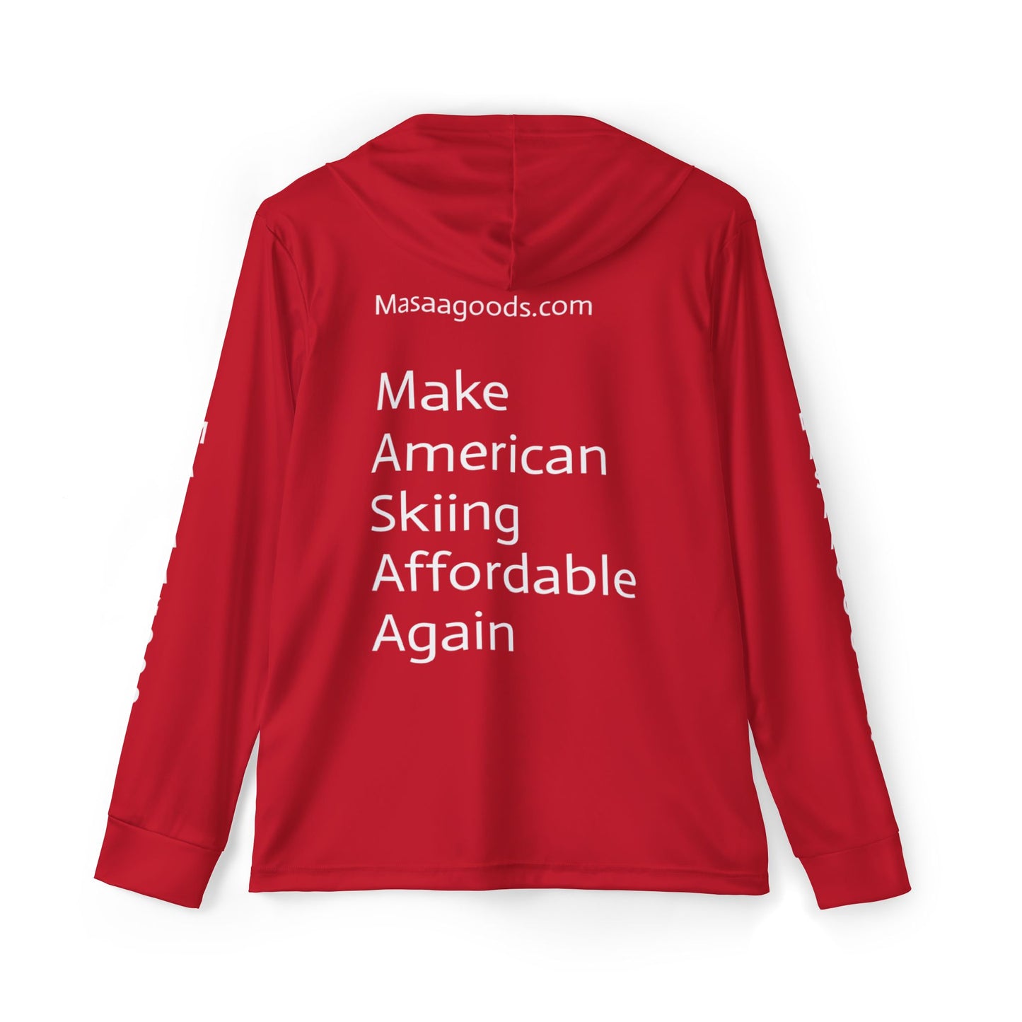 Sports Hoodie 'Make American Skiing Affordable Again'