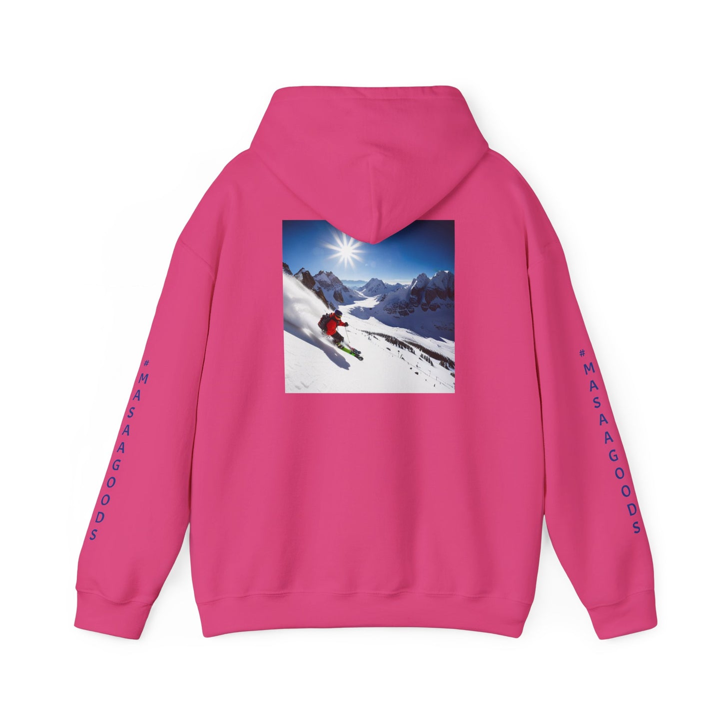 Skiing Sweatshirt - Make Skiing Affordable Again Saying - Bluebird Powder Day