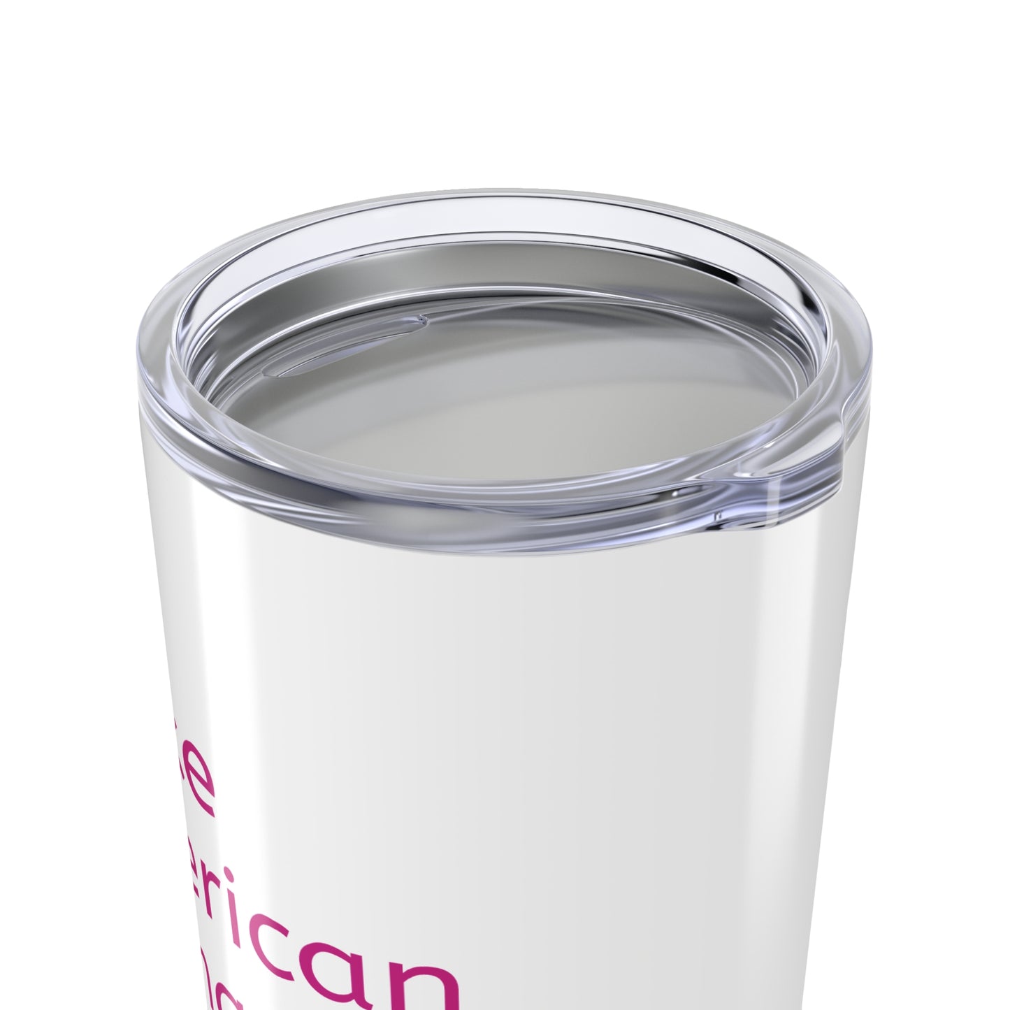 Tumbler - Make American Skiing Affordable Again - Hot Pink Writing