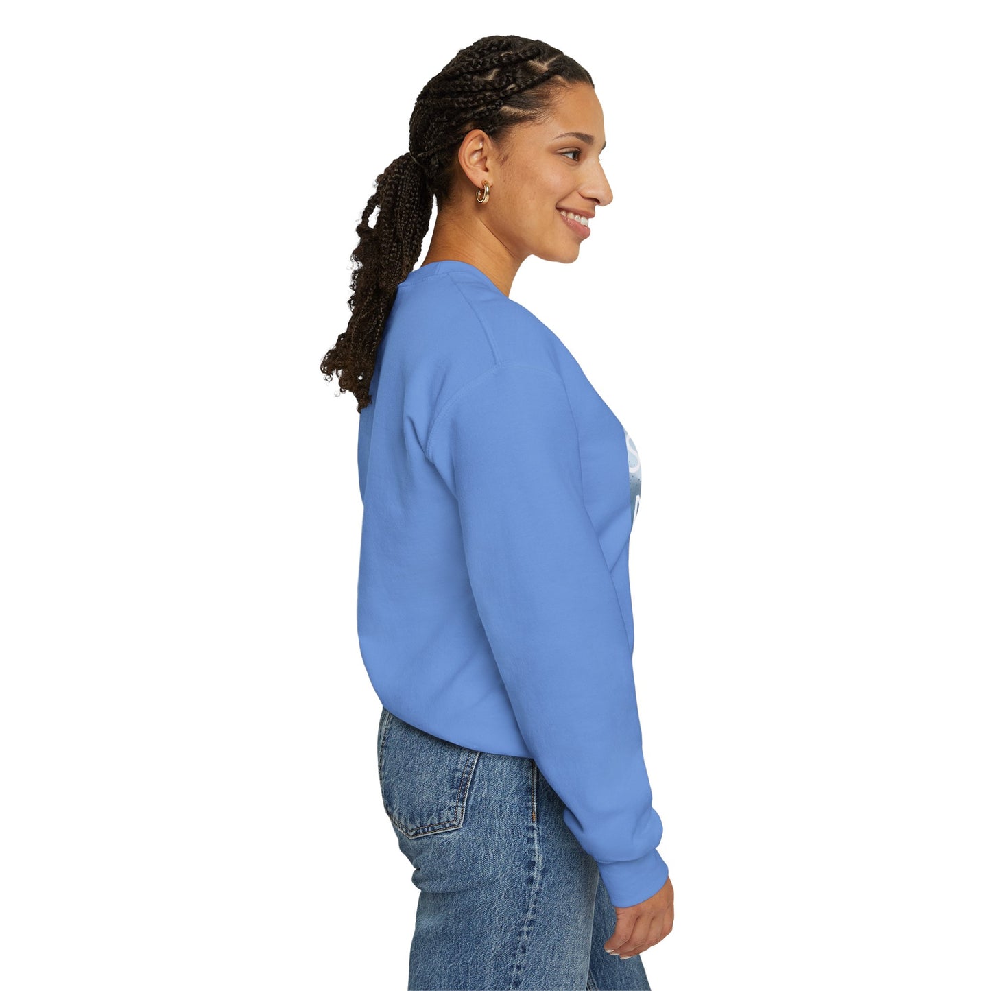 Skiing Women Crewneck Sweatshirt - Make Skiing Affordable Again