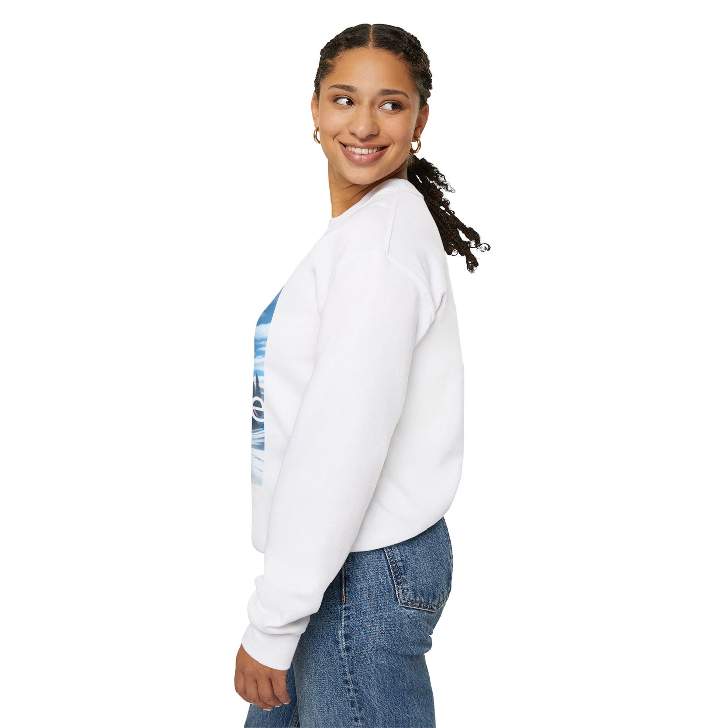 Skiing Women Crewneck Sweatshirt - Make Skiing Affordable Again